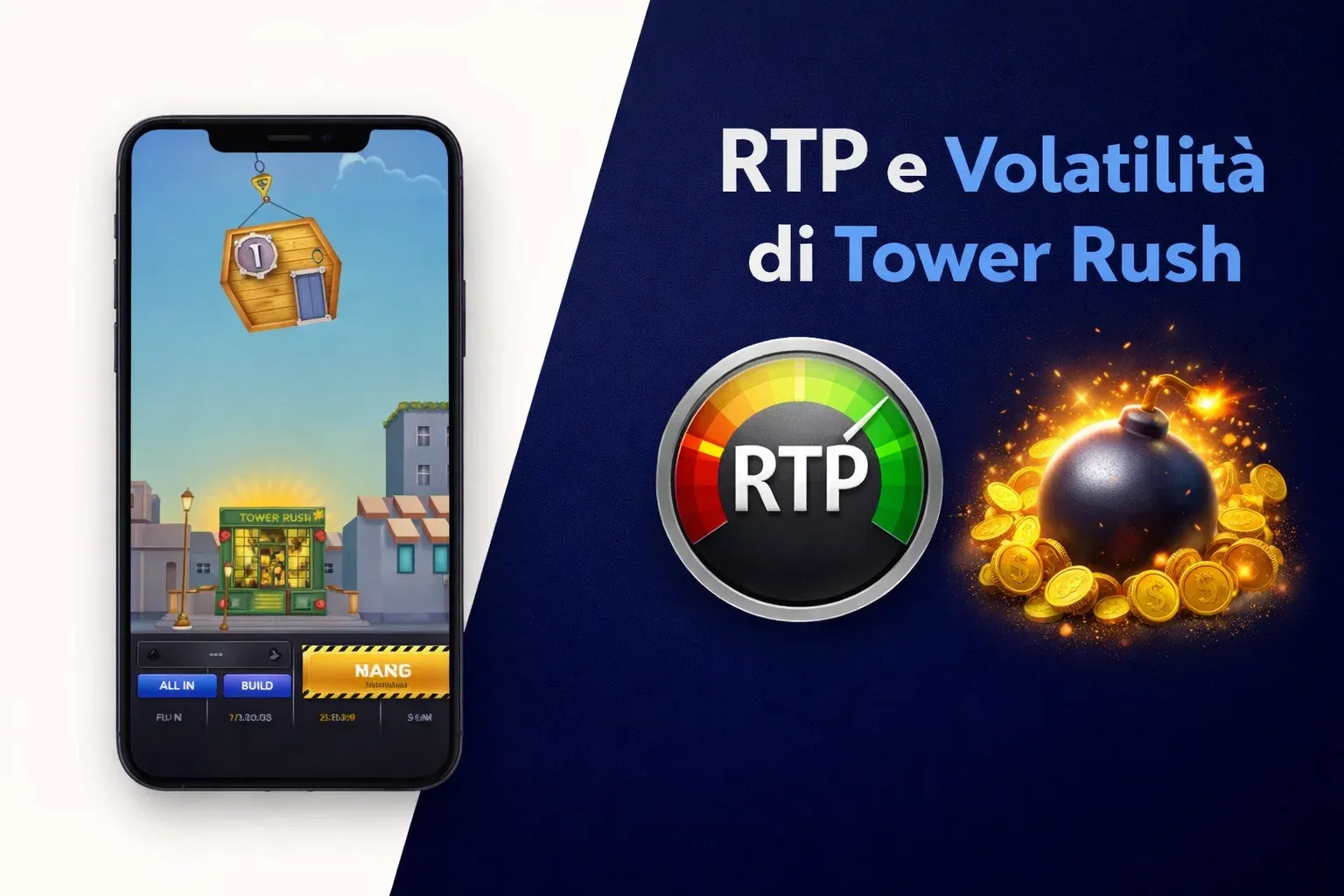 RTP e Volatilità di Tower Rush